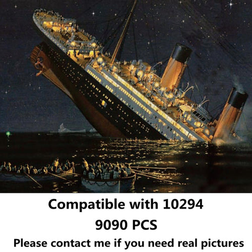 Gigantic 9090-Piece Titanic Cruise Ship Model Building Blocks Set ToylandEU.com Toyland EU