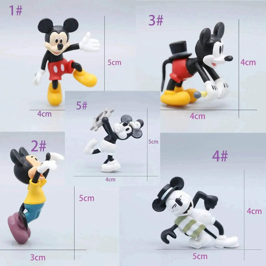  New Anime Disney Mickey Mouse Figure Action Figurine Collectible -  ToylandEU™
