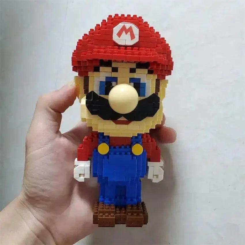  New Anime Mini Blocks Cute Cartoon Peach Luigi Building Bricks Toys for Children Present Bowser Valentine Girls Boy Juguetes -  ToylandEU™