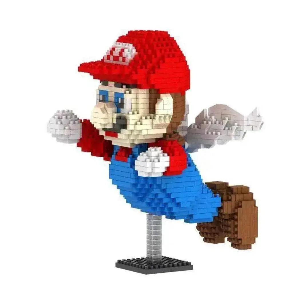  New Anime Mini Blocks Cute Cartoon Peach Luigi Building Bricks Toys for Children Present Bowser Valentine Girls Boy Juguetes -  ToylandEU™