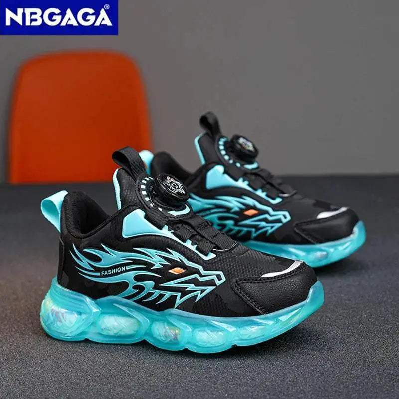 New Anti-skid Leather Kids Sneakers for Boys Running - ToylandEU