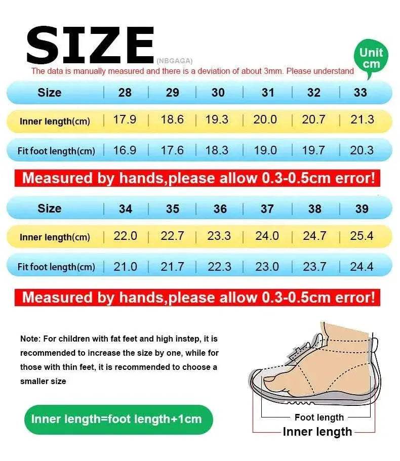 New Anti-skid Leather Kids Sneakers for Boys Running - ToylandEU