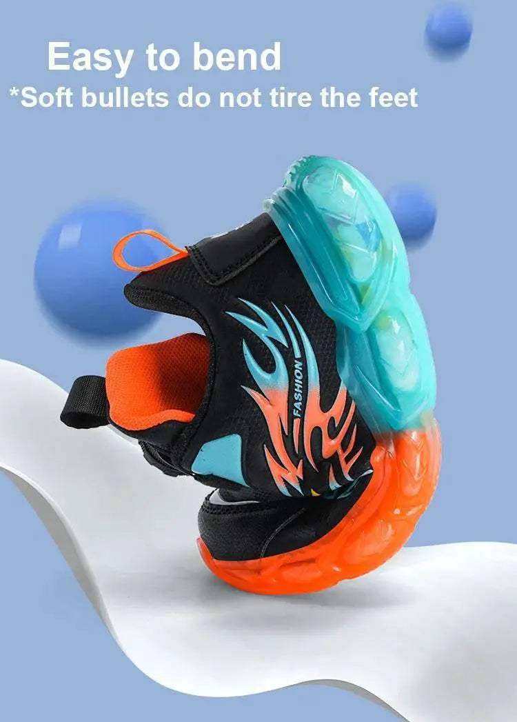 New Anti-skid Leather Kids Sneakers for Boys Running - ToylandEU