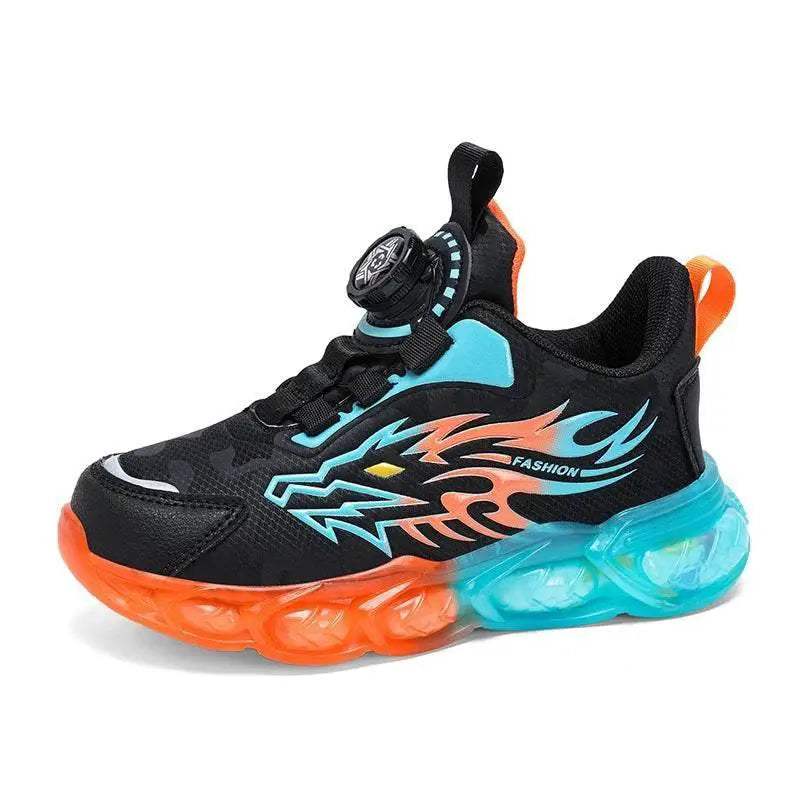 New Anti-skid Leather Kids Sneakers for Boys Running - ToylandEU
