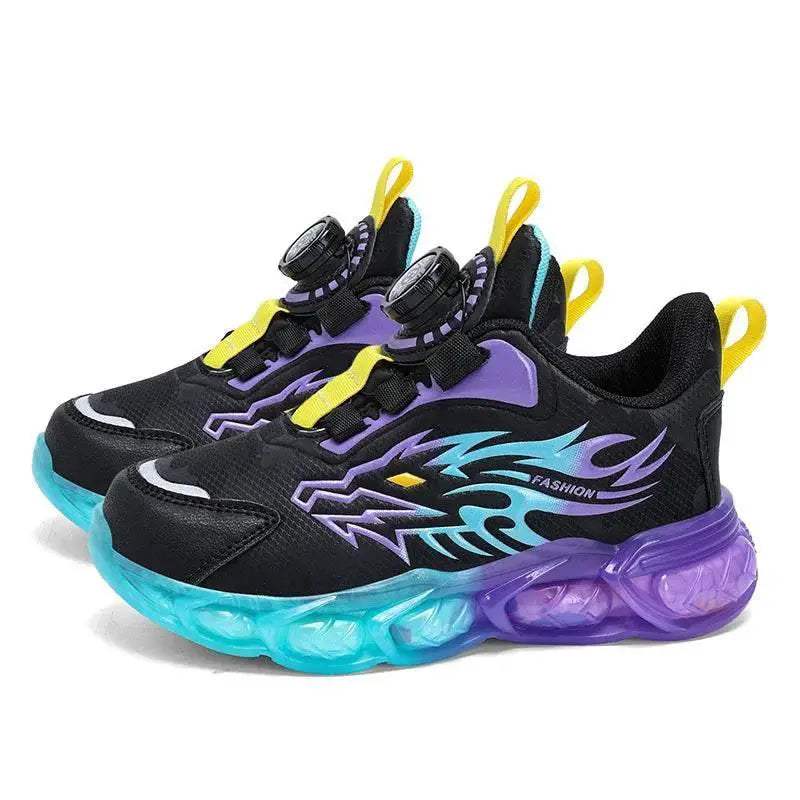 New Anti-skid Leather Kids Sneakers for Boys Running - ToylandEU