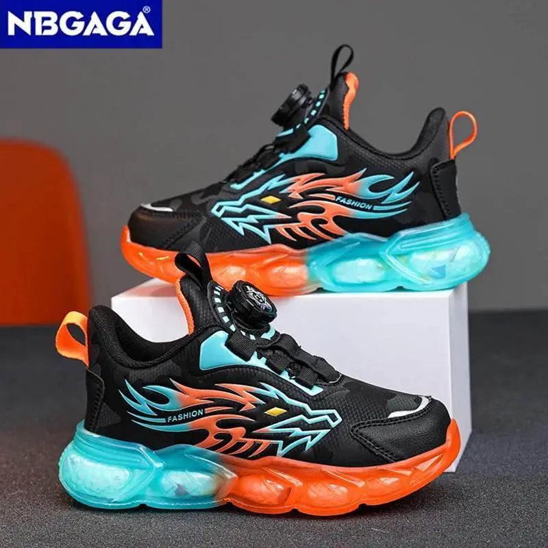  New Anti-skid Leather Kids Sneakers for Boys Size 28-39 -  ToylandEU™