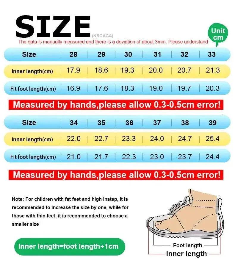  New Anti-skid Leather Kids Sneakers for Boys Size 28-39 -  ToylandEU™