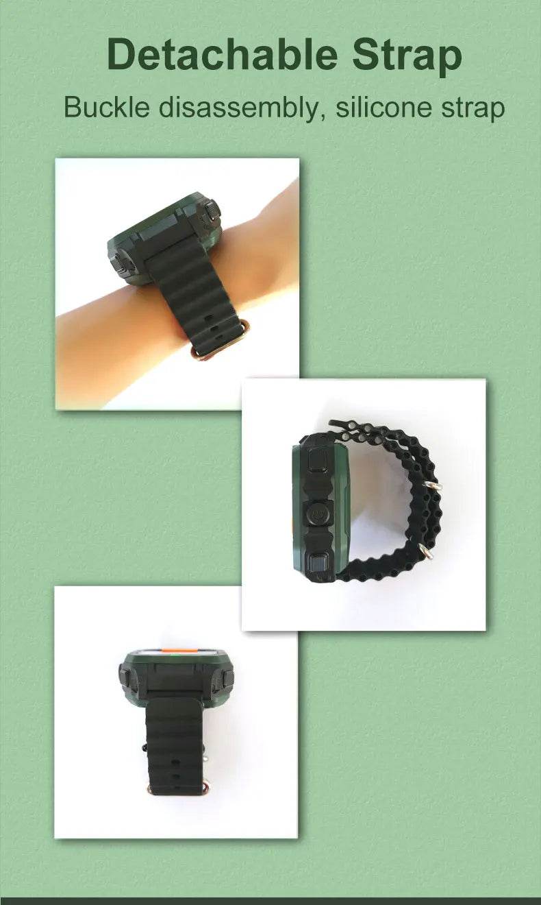 New Anysecu Radio C100 Global PTT Watch Radio Unlimited Talk - ToylandEU