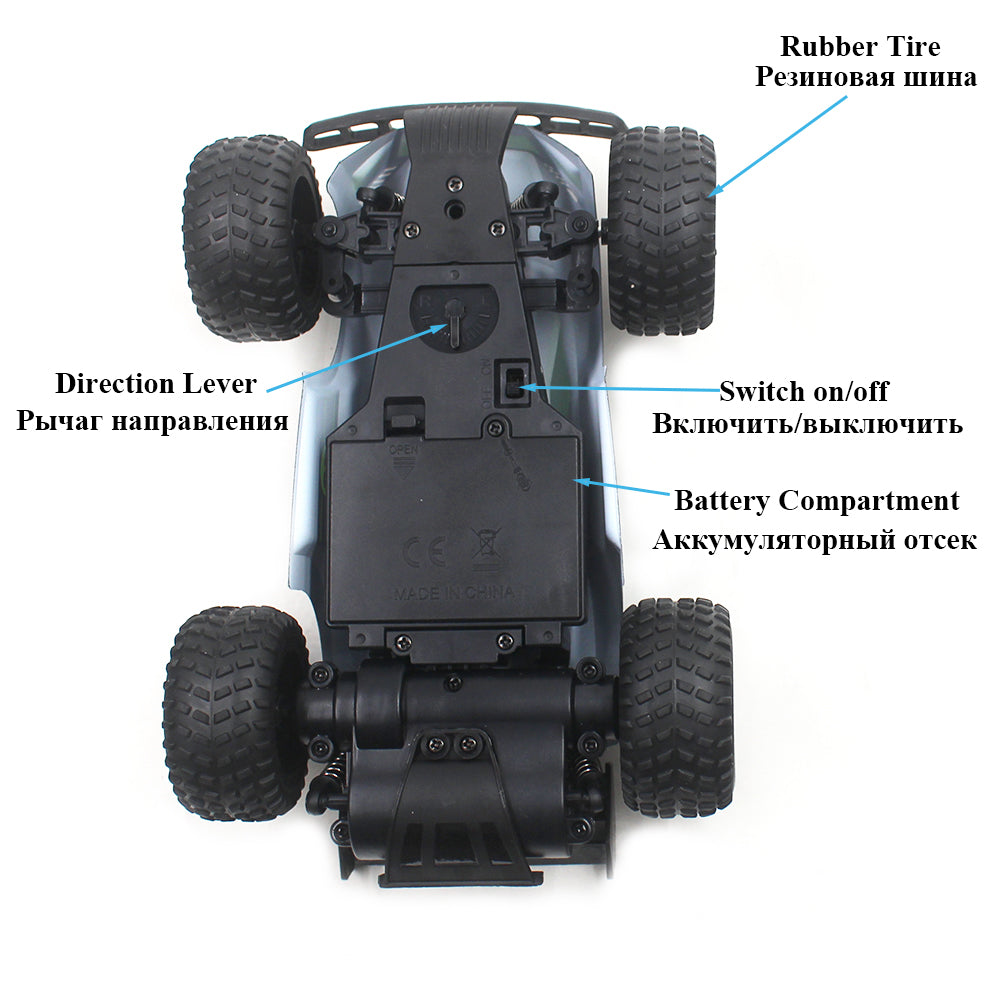 New 1:22 Scale High Speed RC Racing Car with Remote Control ToylandEU.com Toyland EU