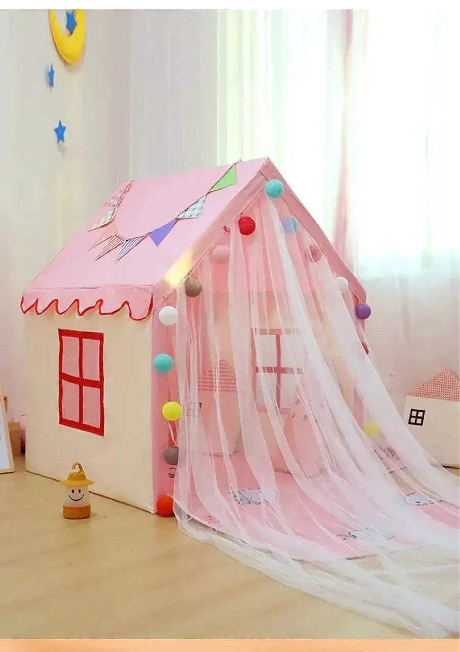 New Baby Tent Children's Home Girl's Small House Game Tent - ToylandEU