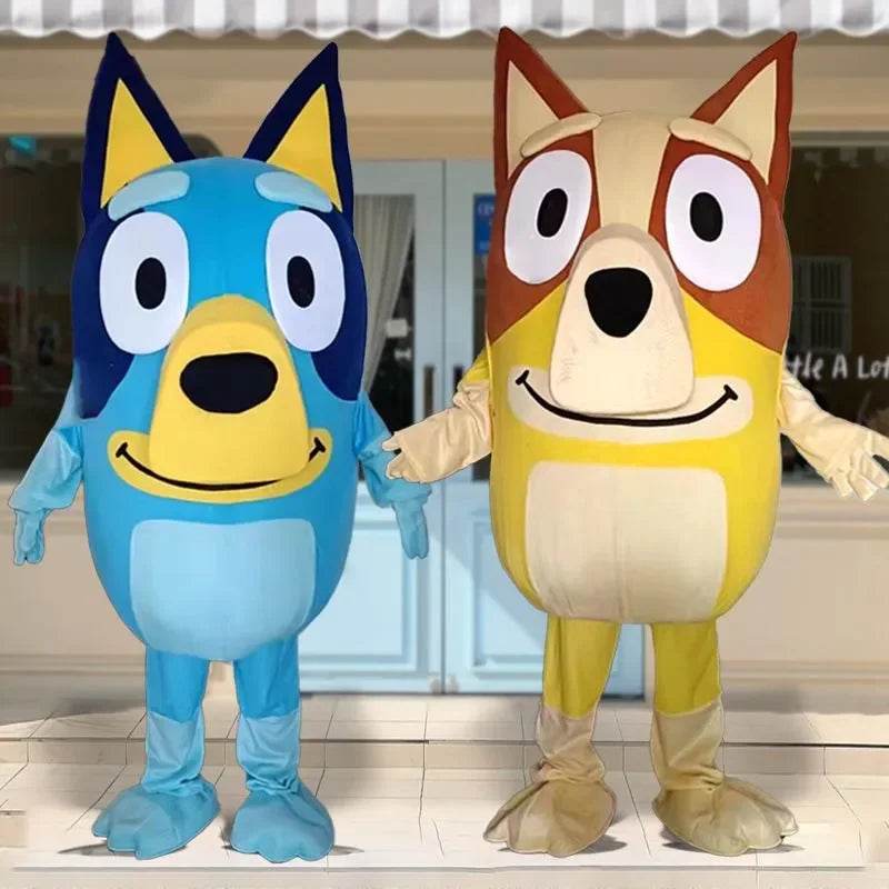 New Bingo Dog Cartoon Doll Costume Adult Cosplay - ToylandEU