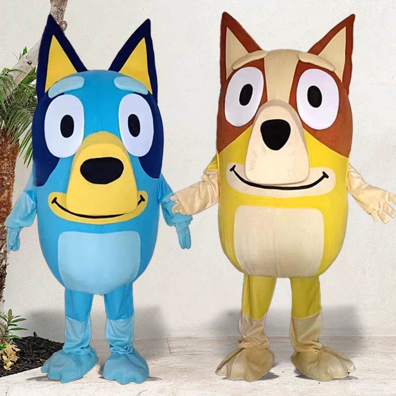 New Bingo Dog Cartoon Doll Costume Adult Cosplay - ToylandEU