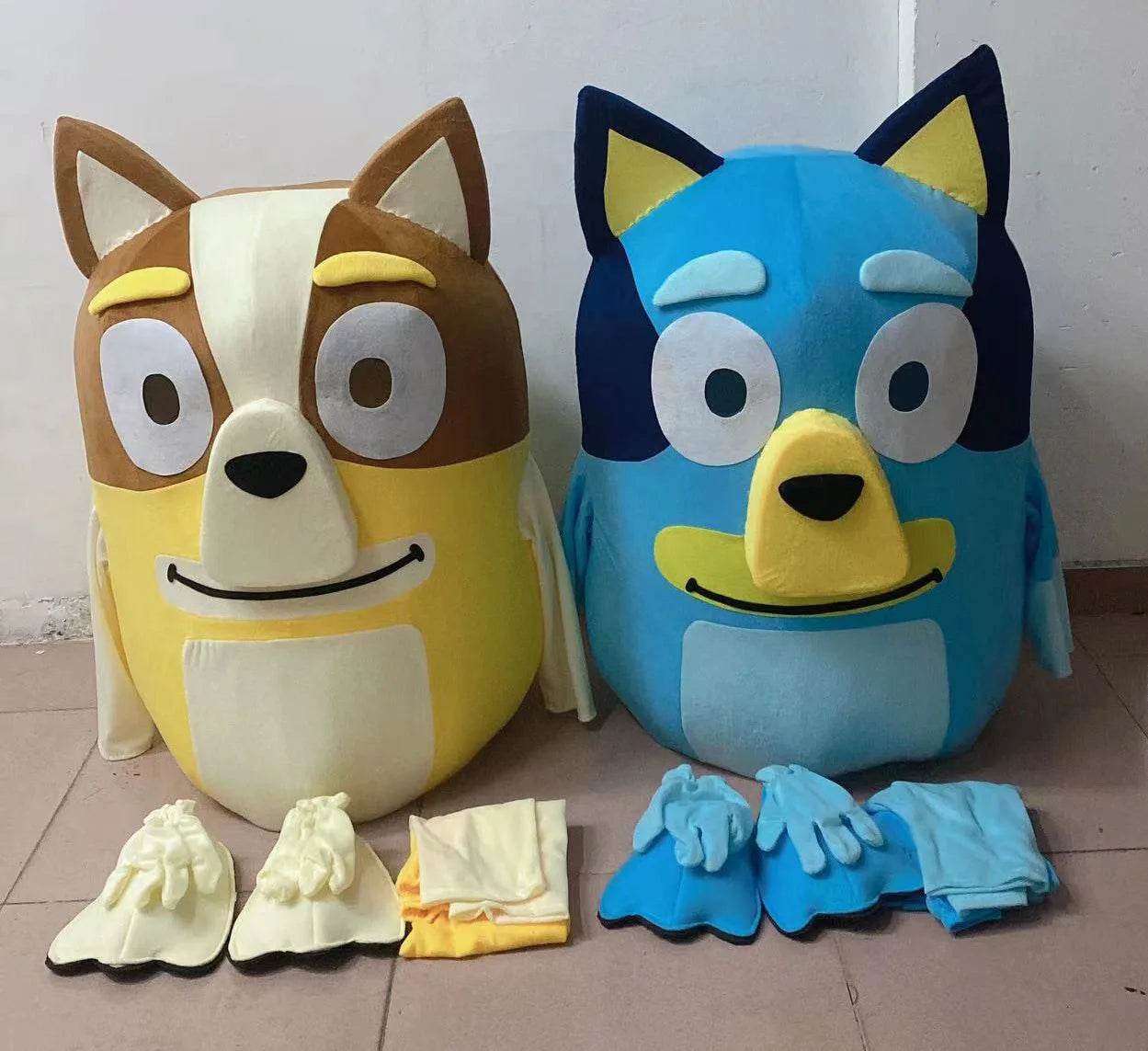 New Bingo Dog Cartoon Doll Costume Adult Cosplay - ToylandEU