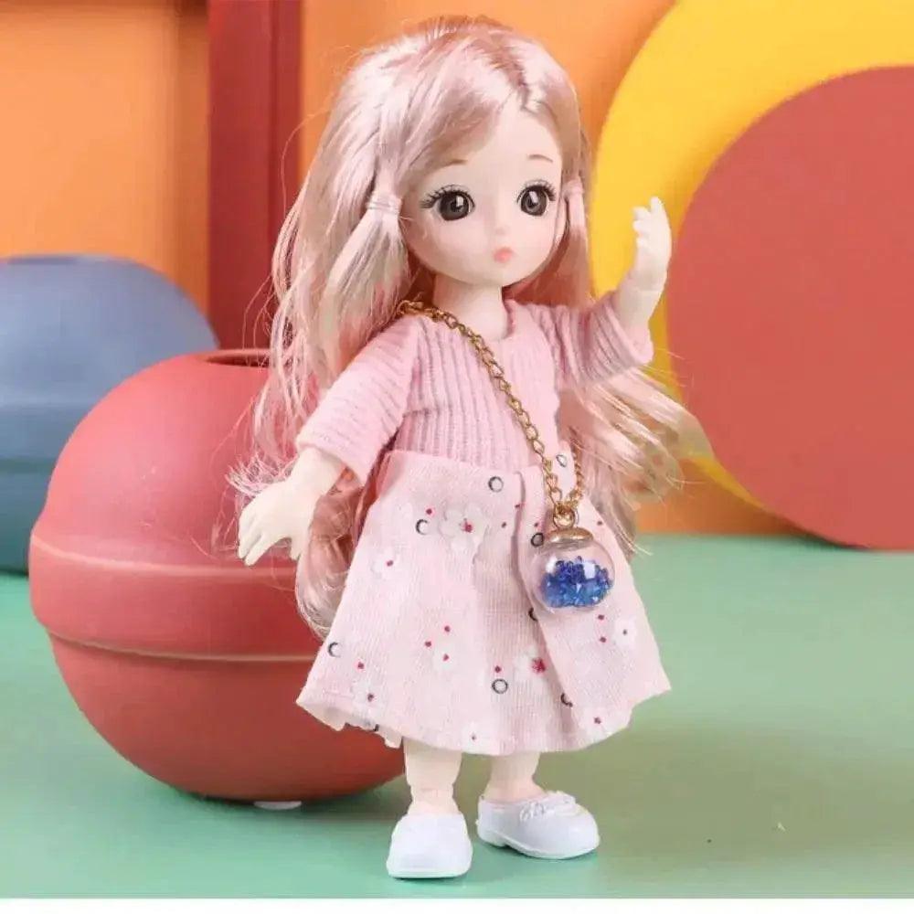  New Birthday Gift 1/12 BJD Doll Toys for Girls 16cm -  ToylandEU™