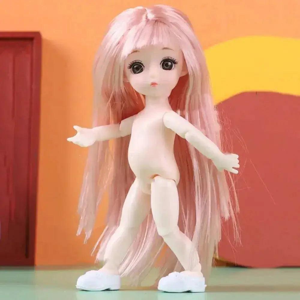  New Birthday Gift 1/12 BJD Doll Toys for Girls 16cm -  ToylandEU™