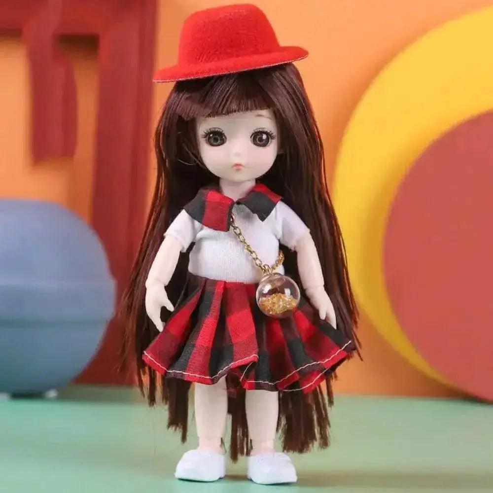  New Birthday Gift 1/12 BJD Doll Toys for Girls 16cm -  ToylandEU™
