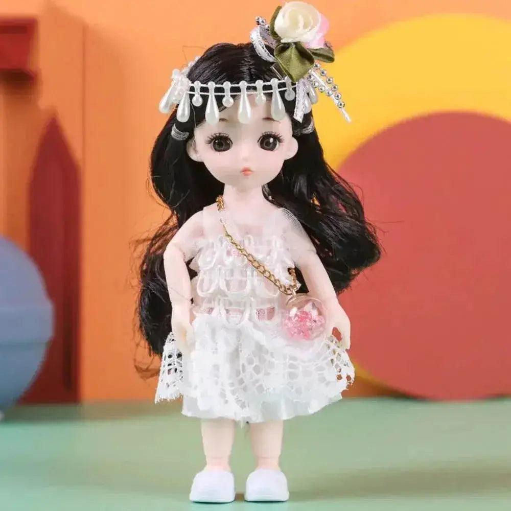  New Birthday Gift 1/12 BJD Doll Toys for Girls 16cm -  ToylandEU™