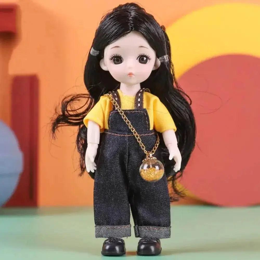  New Birthday Gift 1/12 BJD Doll Toys for Girls 16cm -  ToylandEU™