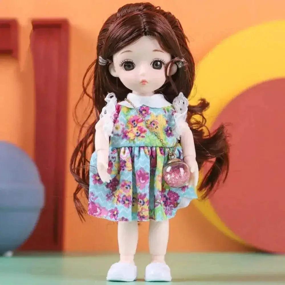  New Birthday Gift 1/12 BJD Doll Toys for Girls 16cm -  ToylandEU™