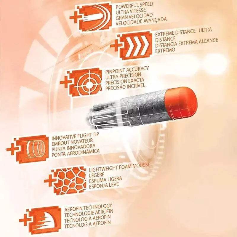  New Black Bullets For Nerf Ultra Toy Guns Refill Pack -  ToylandEU™