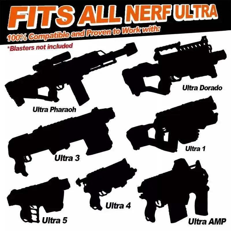  New Black Bullets For Nerf Ultra Toy Guns Refill Pack -  ToylandEU™
