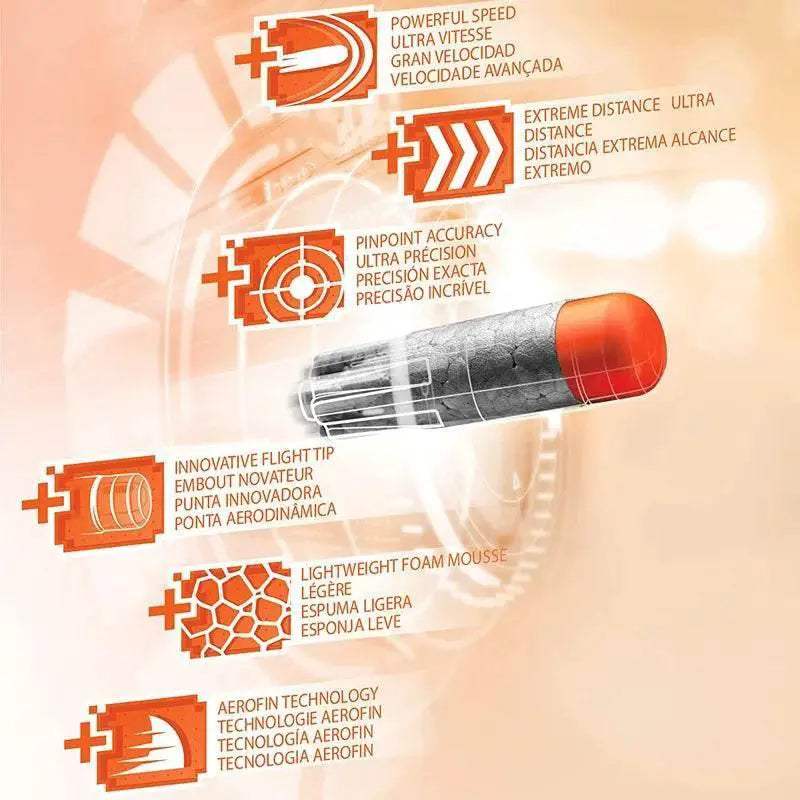  New Black Bullets For Nerf Ultra Toy Guns Refill Pack -  ToylandEU™