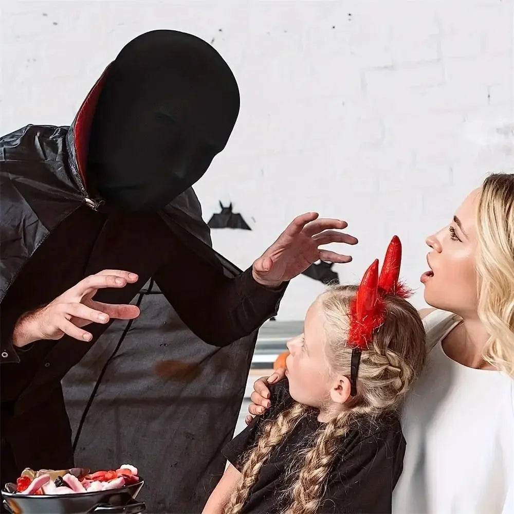 New Black Full Mask Cosplay Breathable Hood For Halloween - ToylandEU