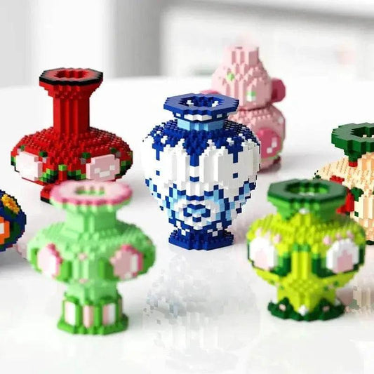  New Blue And White Porcelain Vase Living Room Decoration Toy Gift -  ToylandEU™