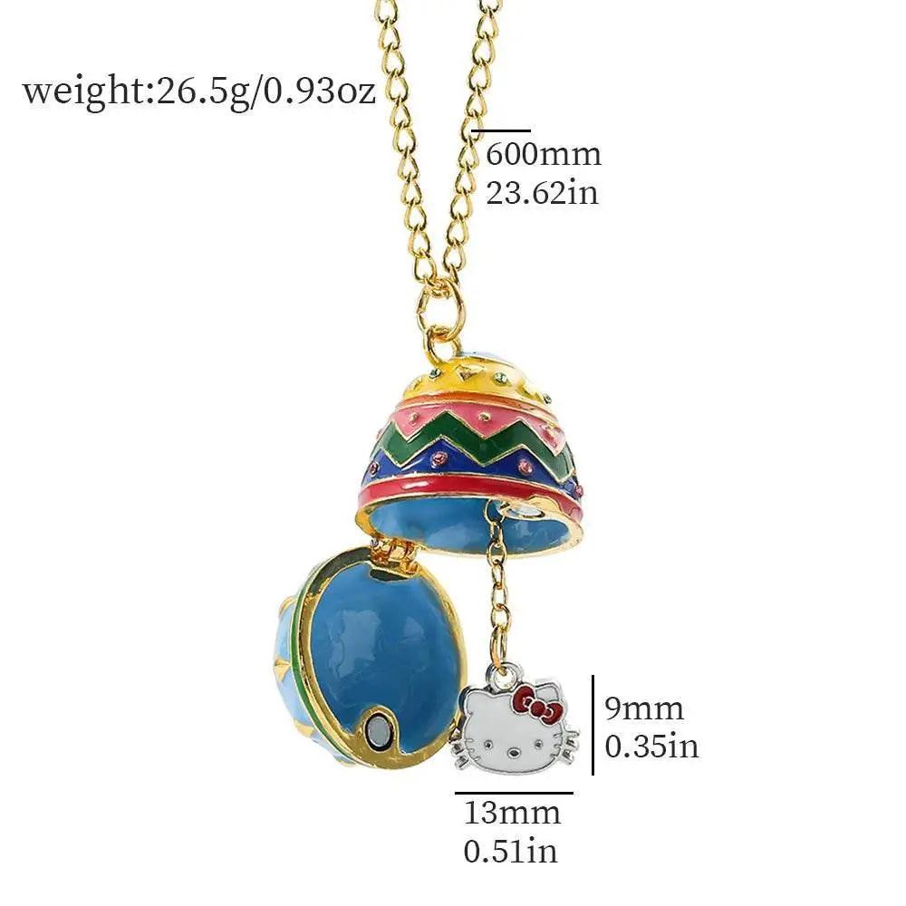  New Design Sanrios Hello Kitty Easter Egg Pendant Necklace -  ToylandEU™