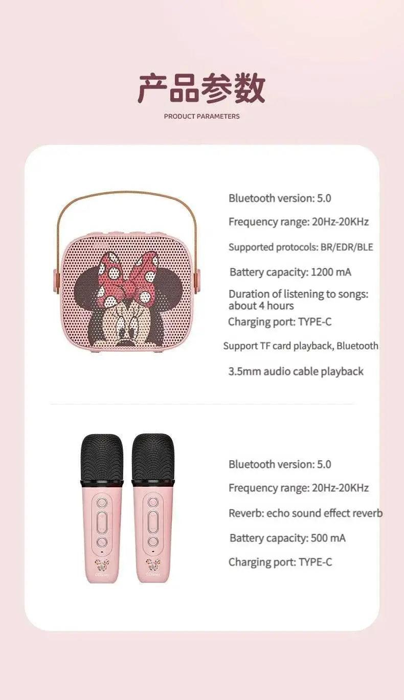  New Disney Wireless Bluetooth Mini Microphone Speaker Set -  ToylandEU™