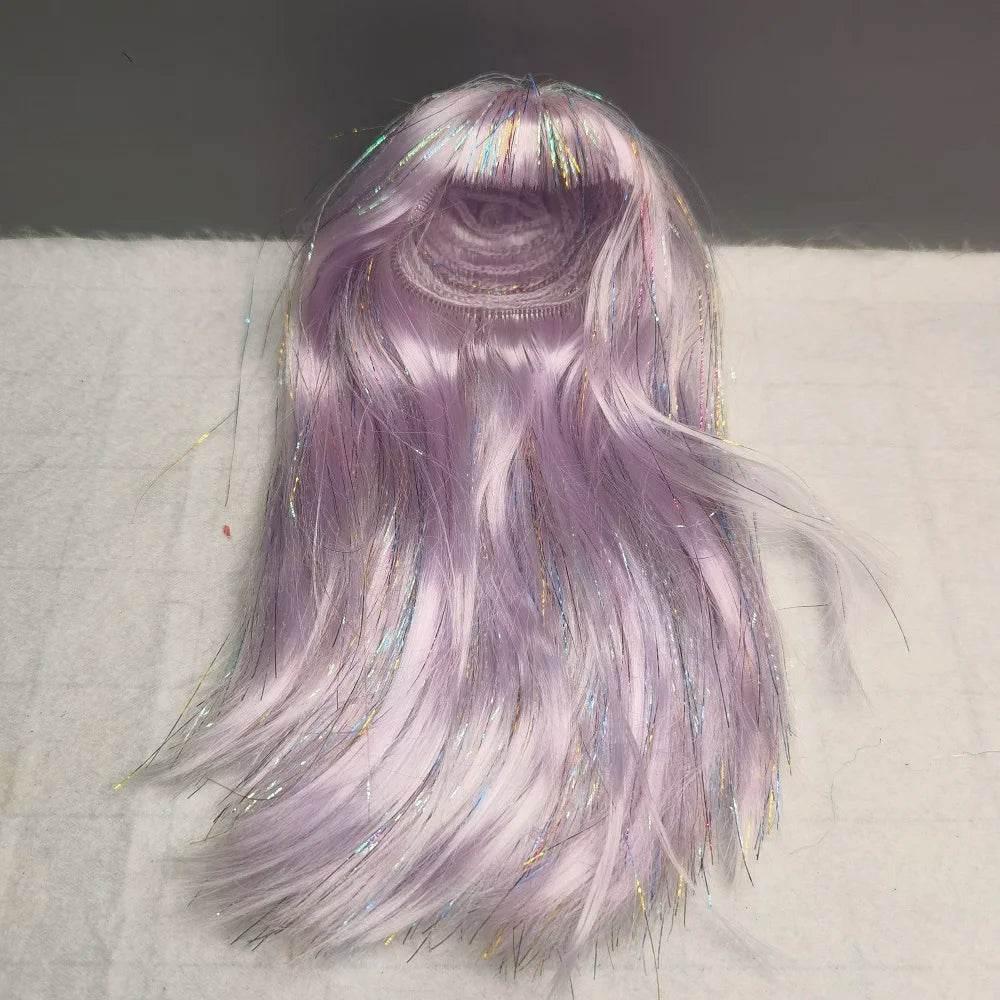 New Doll Head 29cm Rainbow Eyeless For DIY Dress Up - ToylandEU