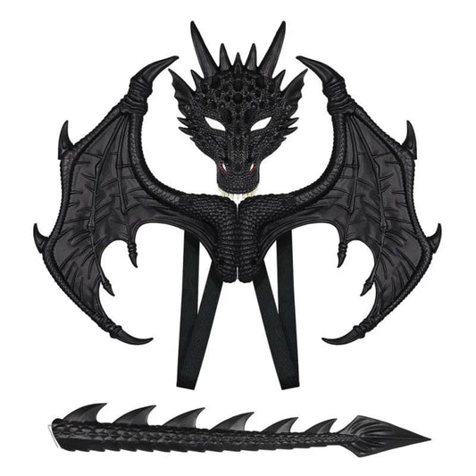 New Dragon Mask Rubber Prop For Kids Halloween Cosplay - ToylandEU