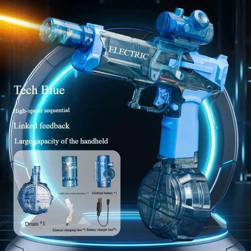  New Electric Automatic Water Gun With Light High-Speed Blast -  ToylandEU™