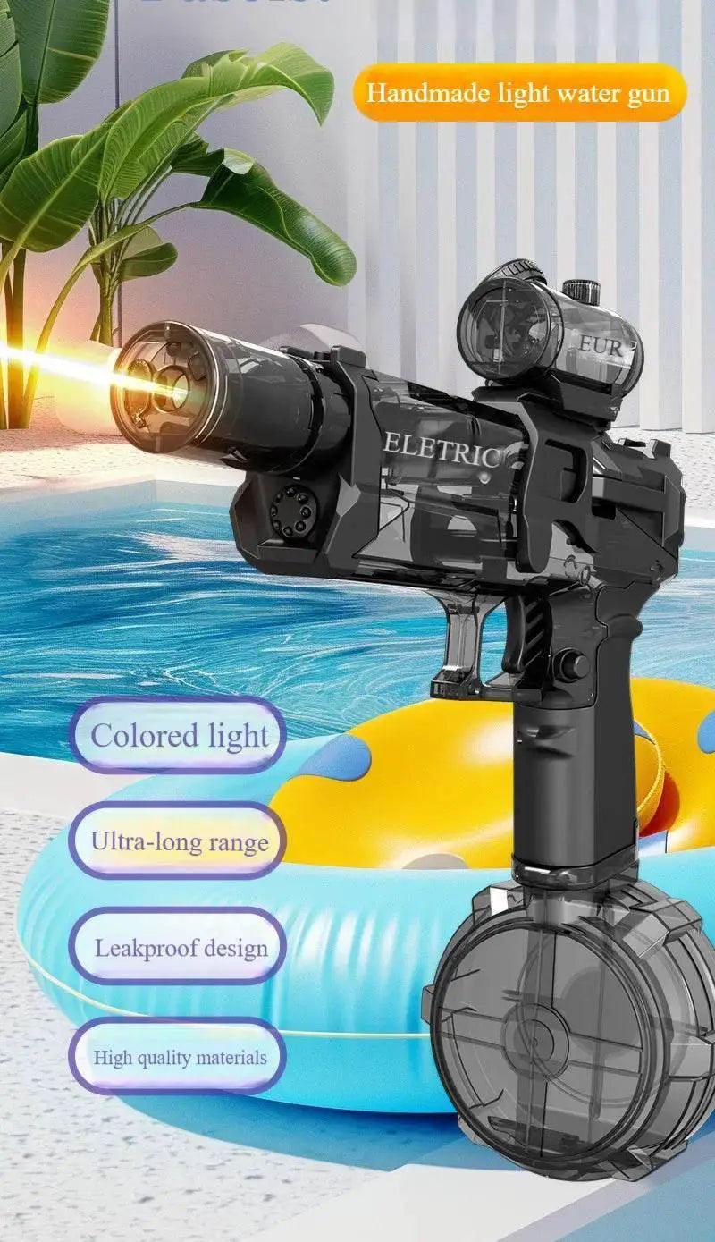  New Electric Automatic Water Gun With Light High-Speed Blast -  ToylandEU™