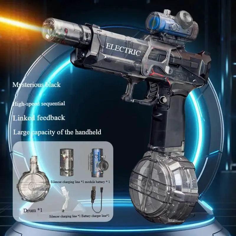  New Electric Automatic Water Gun With Light High-Speed Blast -  ToylandEU™