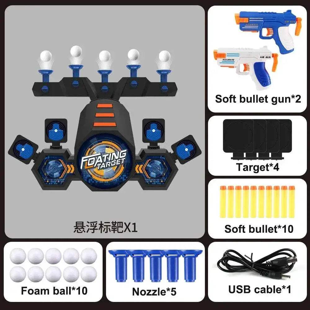 New Electric Floating Flying Ball Shooting Target Toy Set - ToylandEU
