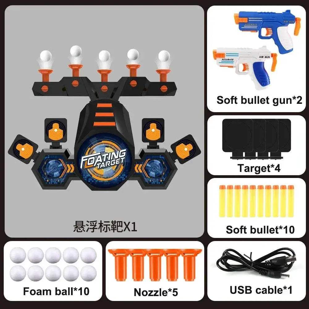 New Electric Floating Flying Ball Shooting Target Toy Set - ToylandEU
