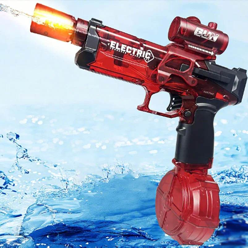 New Electric Water Gun With Light Sprays High-Pressure Toys - ToylandEU