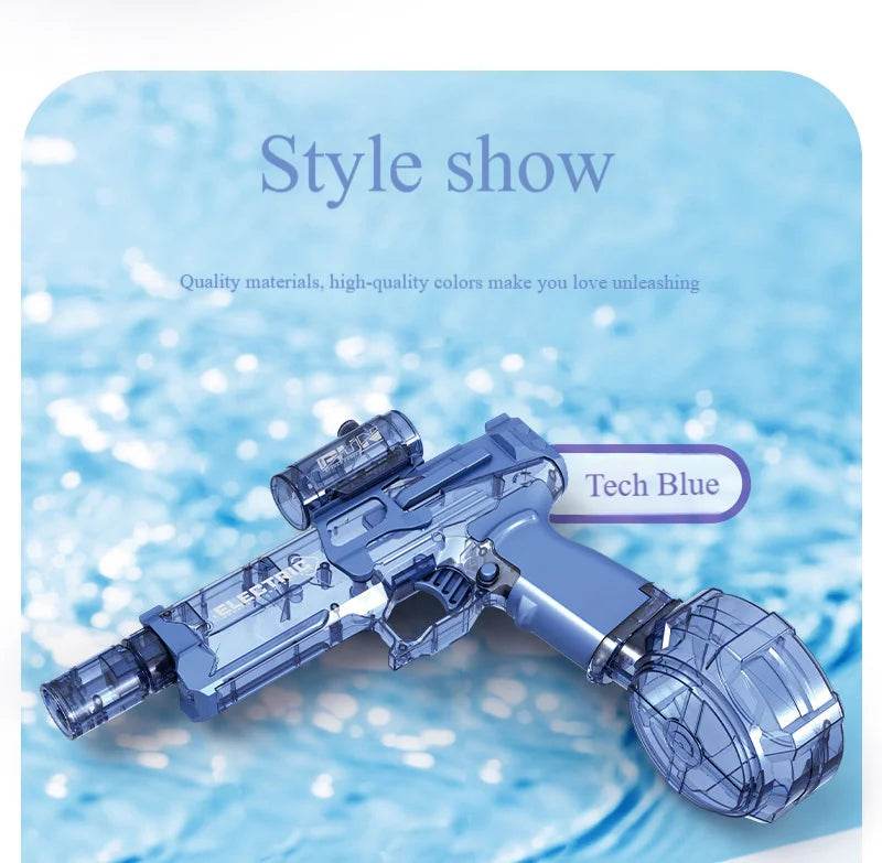 New Electric Water Gun With Light Sprays High-Pressure Toys - ToylandEU