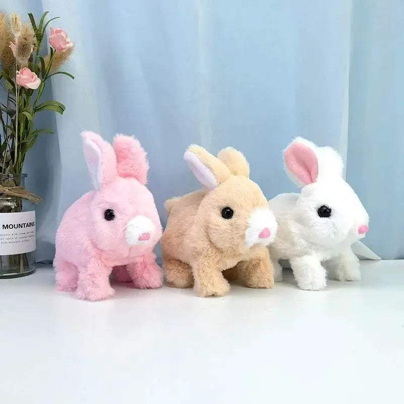 New Electronic Plush Rabbit Toy Robot Animal For Kids - ToylandEU