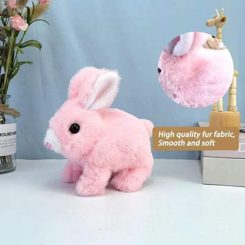 New Electronic Plush Rabbit Toy Robot Animal For Kids - ToylandEU
