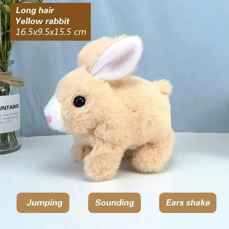 New Electronic Plush Rabbit Toy Robot Animal For Kids - ToylandEU
