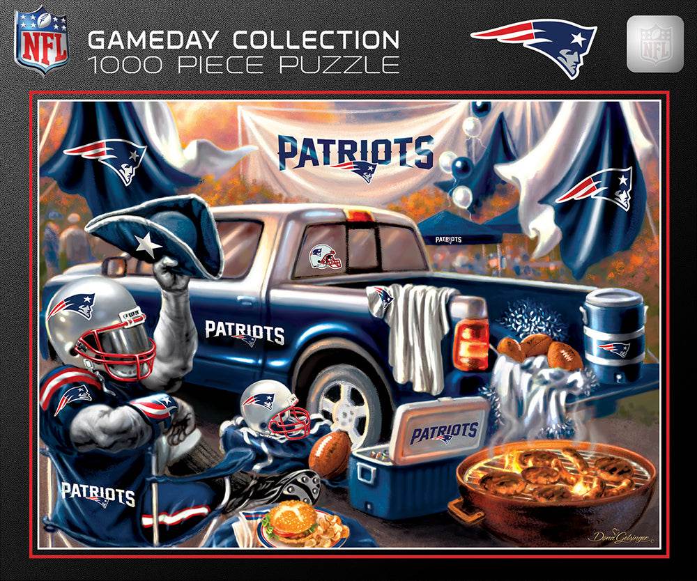 New England Patriots 1000 Piece Gameday Puzzle Edition - ToylandEU