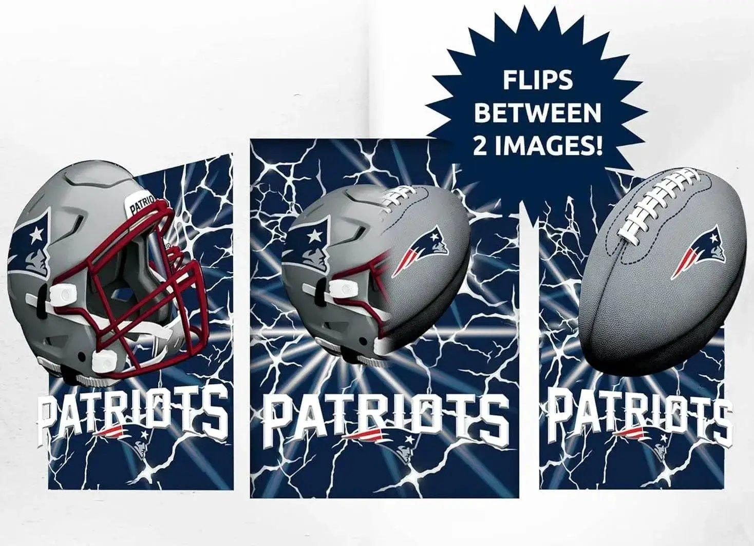  New England Patriots 3D Lenticular Art Print 12x16 Flip -  ToylandEU™