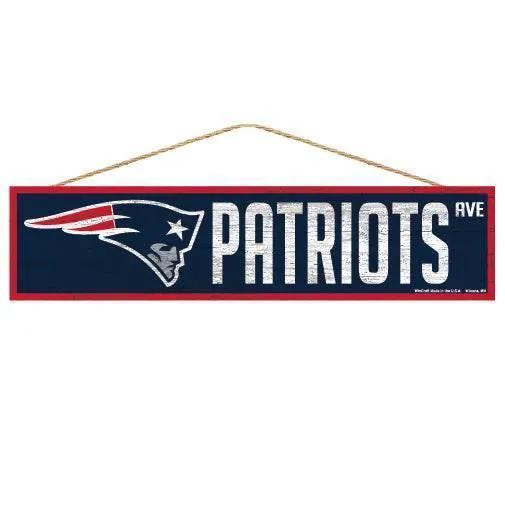  New England Patriots 4x17 Wood Sign With Team Logo -  ToylandEU™