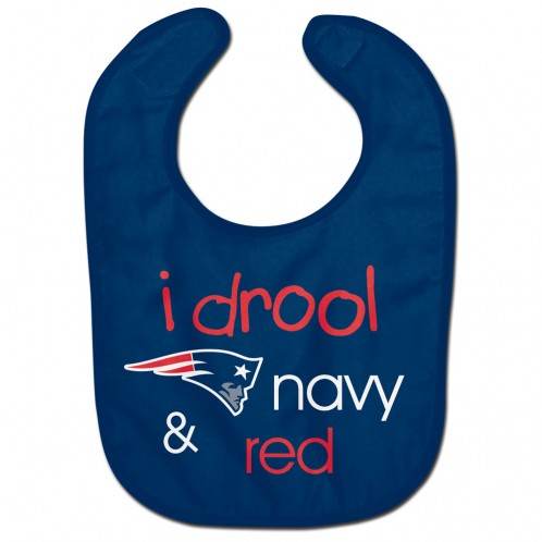 New England Patriots Baby Bib All Pro Drool Design Official - ToylandEU