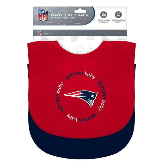  New England Patriots Baby Bibs 2 Pack Officially Licensed -  ToylandEU™