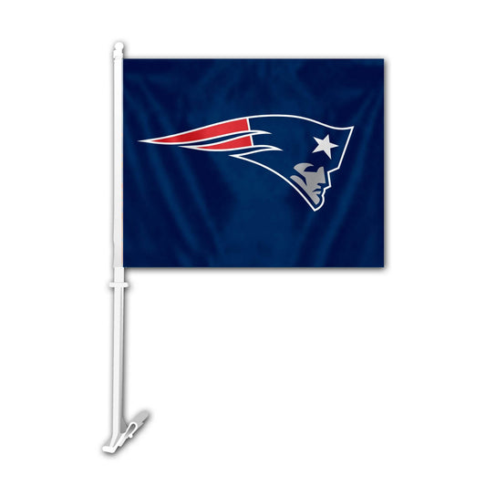 New England Patriots Car Flag Style Premium Window Flag - ToylandEU