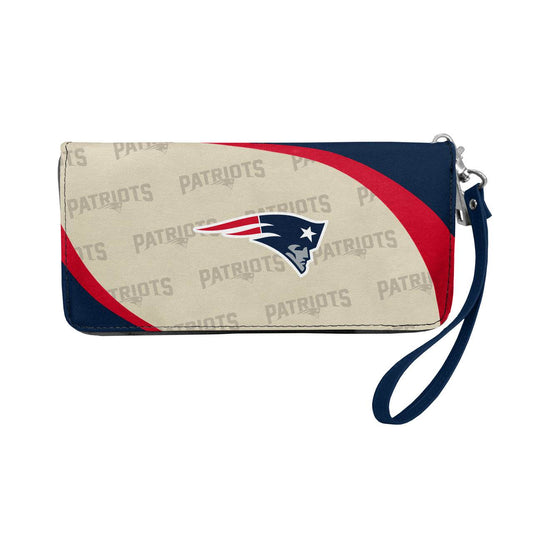 New England Patriots Curve Wallet Organizer Wristlet - ToylandEU