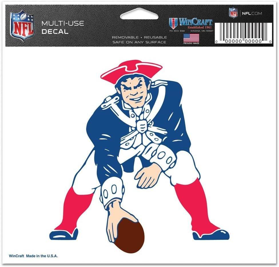 New England Patriots Decal 5x6 Multiuse Minuteman Logo - ToylandEU